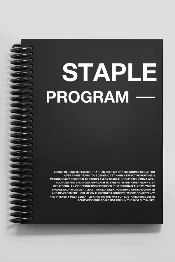 Staple Weight Lifting Program